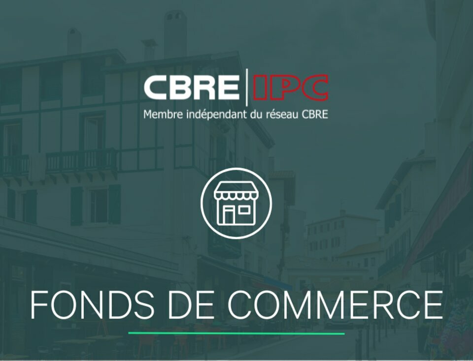 CBRE IPC Immobilier d'entreprise VENTE FDC Fonds de commerce  SAINT JEAN DE LUZ 7340BC