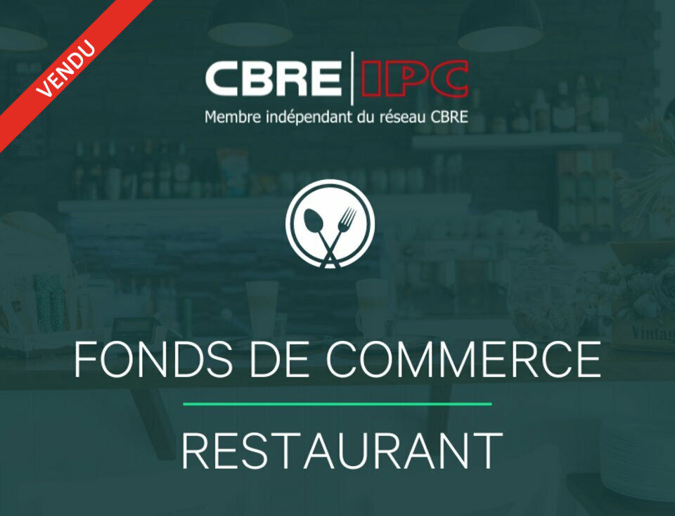 CBRE IPC Immobilier d'entreprise VENTE FDC Hôtel / Café / Restaurant  ANGLET 7234CB