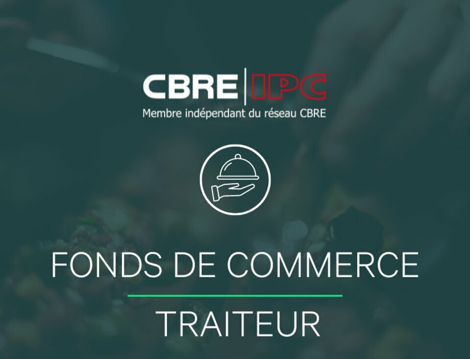 CBRE IPC Immobilier d'entreprise VENTE FDC Fonds de commerce  ARBONNE 7541CB