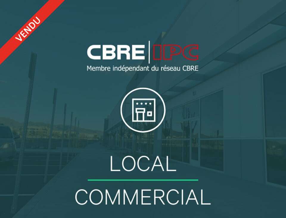 CBRE IPC Immobilier d'entreprise VENTE Local commercial  BIDART 7416CB