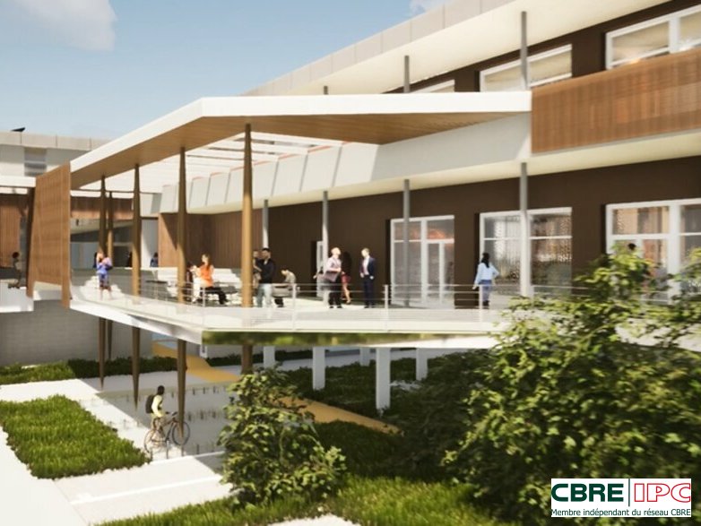 CBRE IPC Immobilier d'entreprise LOCATION Local commercial DAX 7635YA9
