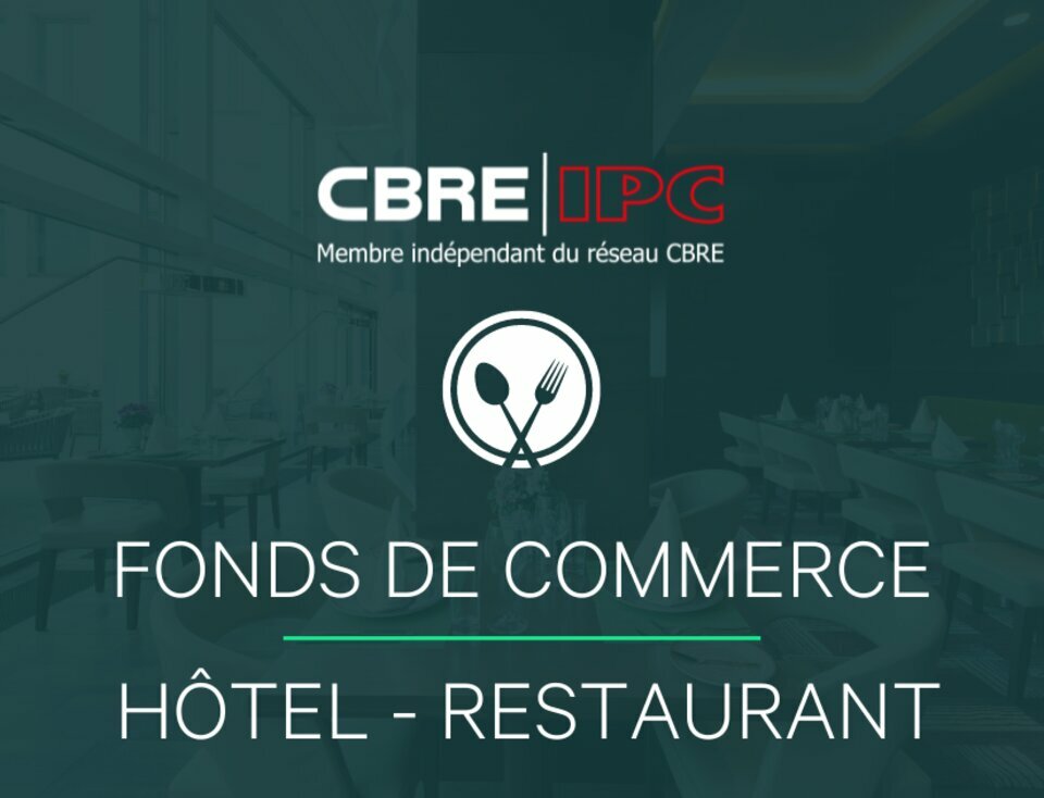 CBRE IPC Immobilier d'entreprise VENTE FDC Hôtel / Café / Restaurant BAYONNE 7166CB