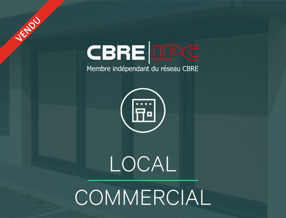 CBRE IPC Immobilier d'entreprise VENTE Local commercial BAYONNE 7188FD