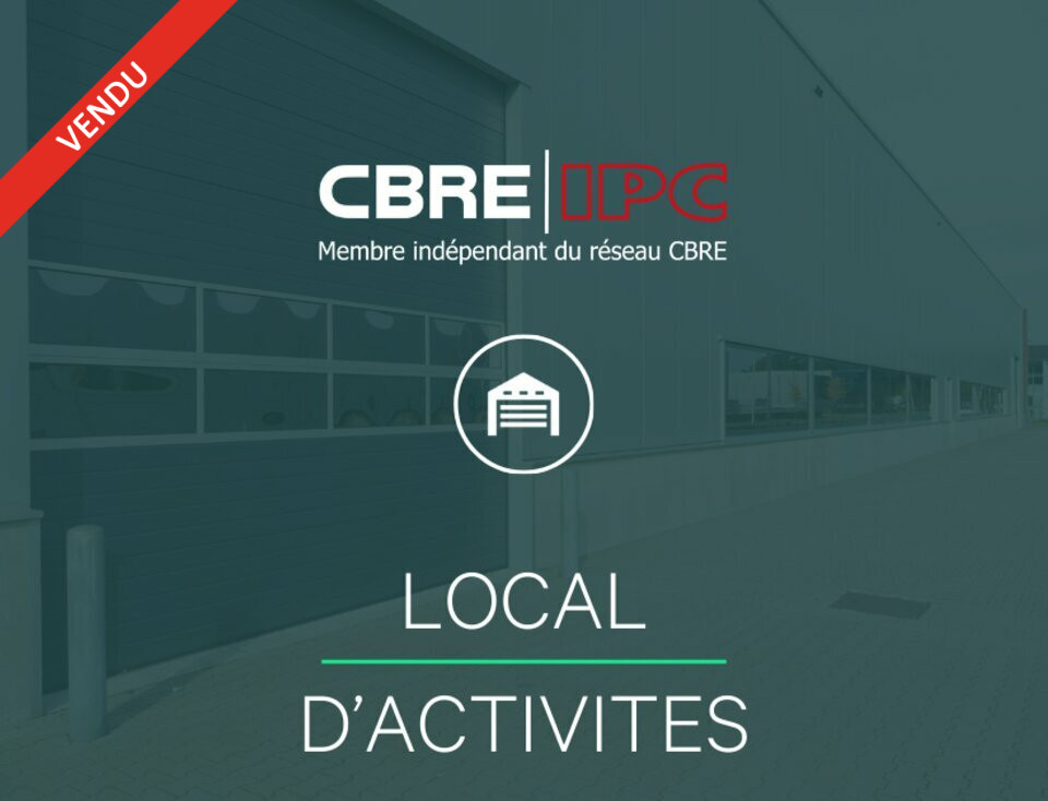 CBRE IPC Immobilier d'entreprise VENTE Local d'activités  URRUGNE 7754PC