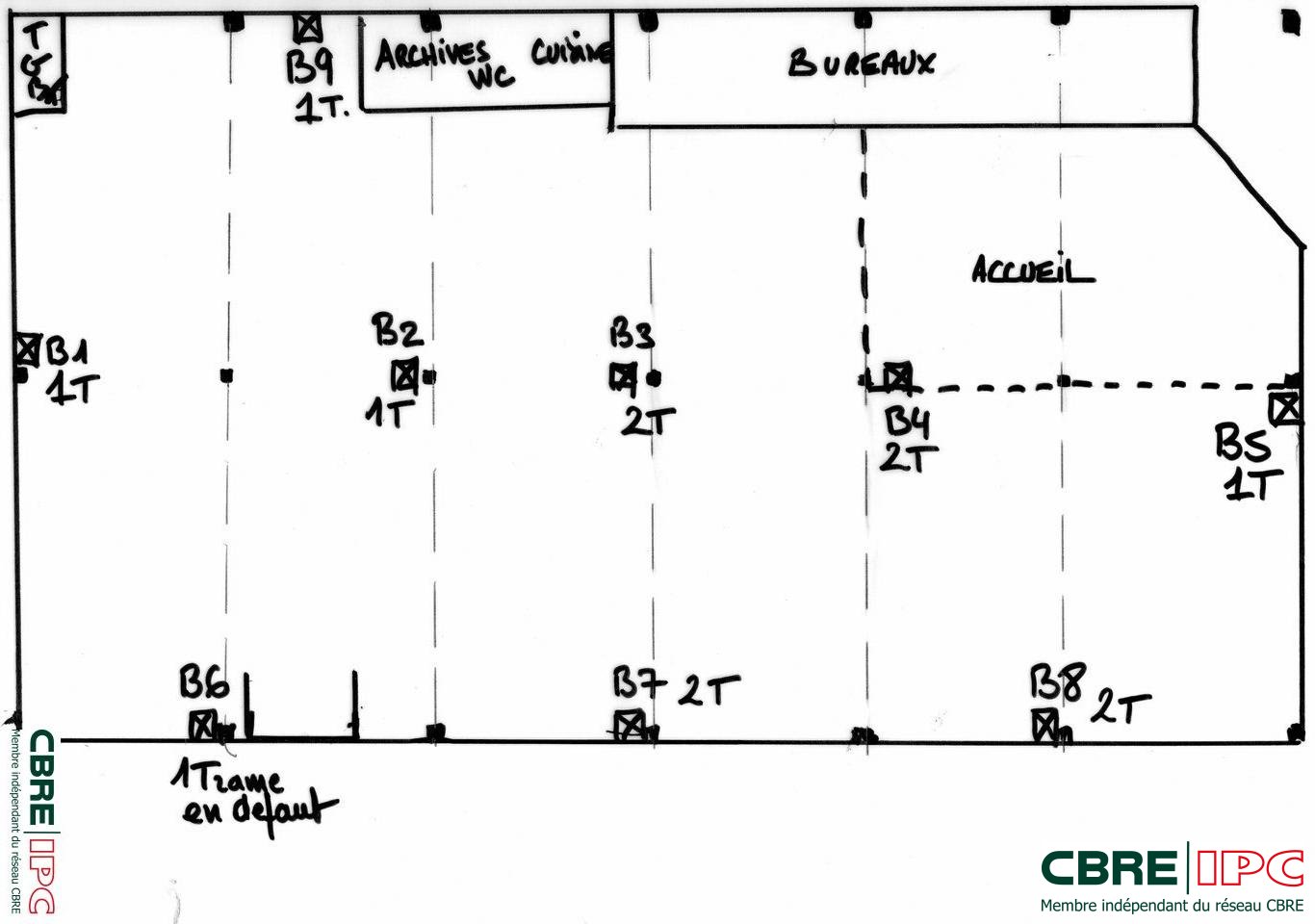CBRE IPC Immobilier d'entreprise LOCATION Local d'activités PAU 7647FL