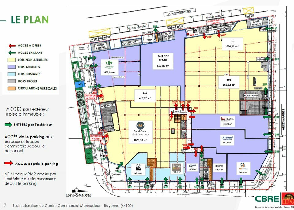 CBRE IPC Immobilier d'entreprise LOCATION Local commercial  BAYONNE 20240822FD