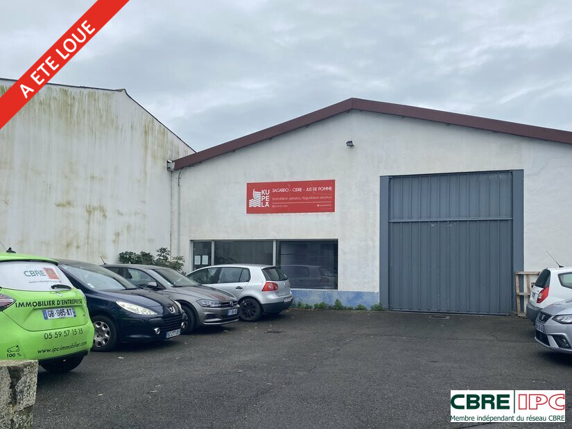 CBRE IPC Immobilier d'entreprise LOCATION Local d'activités ANGLET 7851PC/SD