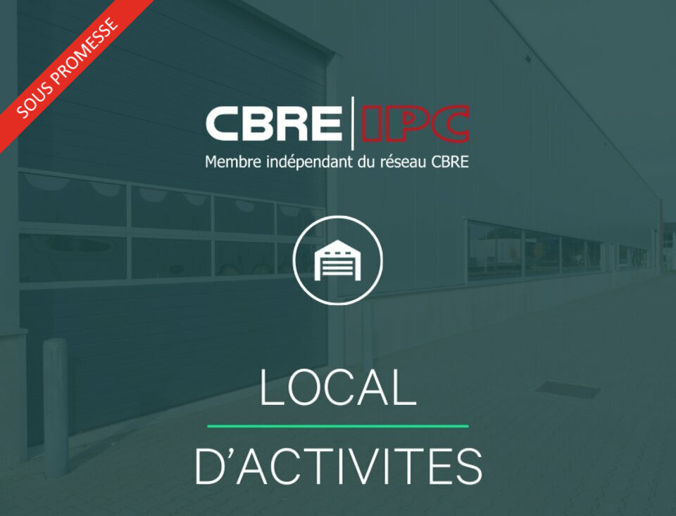 CBRE IPC Immobilier d'entreprise VENTE Local d'activités  PAU 7815FL