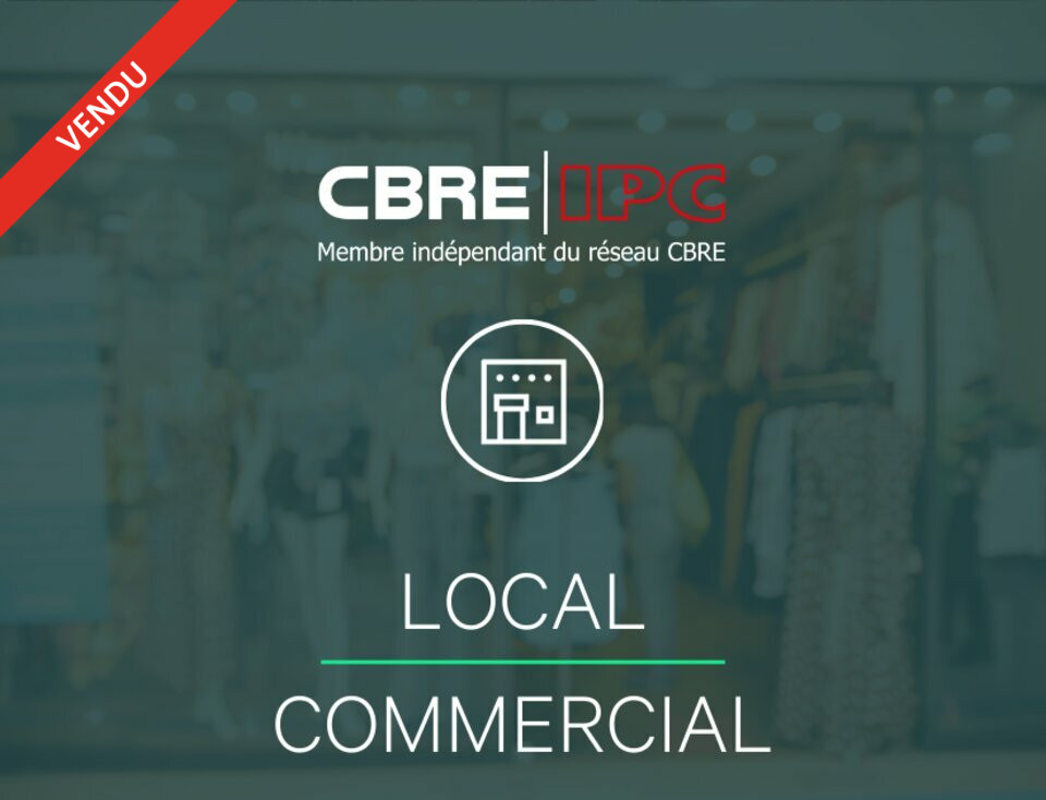 CBRE IPC Immobilier d'entreprise VENTE Local commercial  BAYONNE 7794SD/MP
