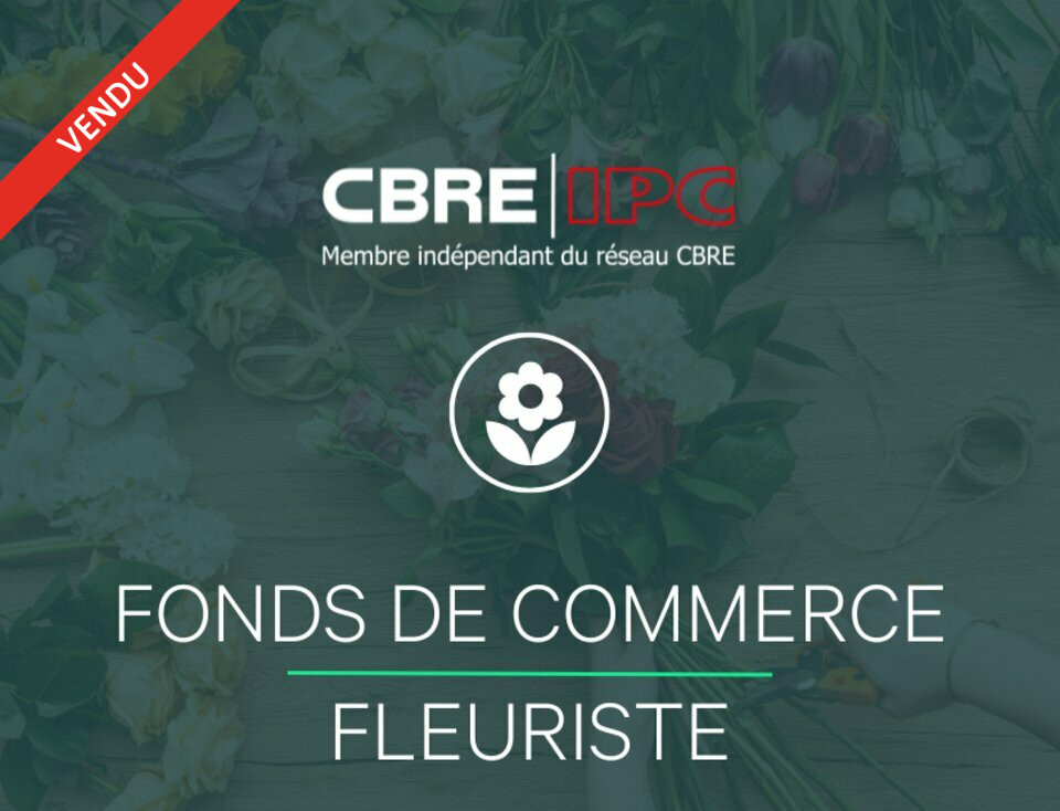 CBRE IPC Immobilier d'entreprise VENTE FDC Fonds de commerce  ASCAIN 7814MA/EL