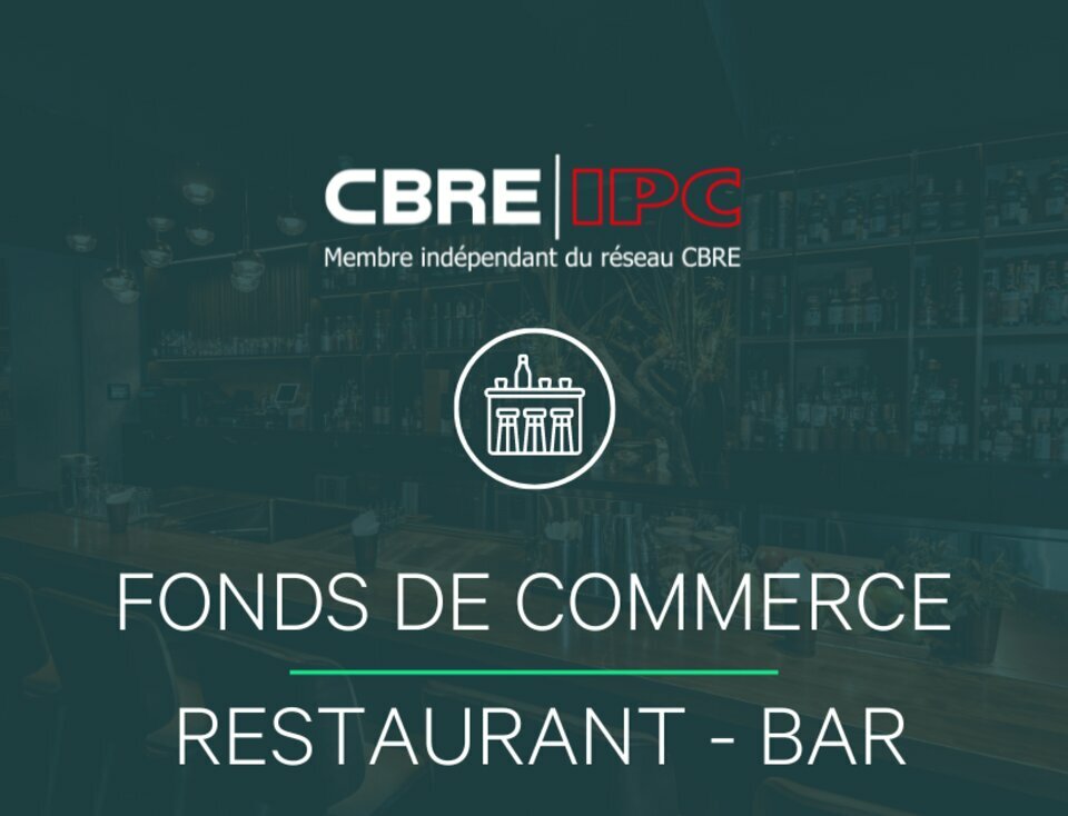 CBRE IPC Immobilier d'entreprise VENTE FDC Fonds de commerce  ANGLET 8279CB
